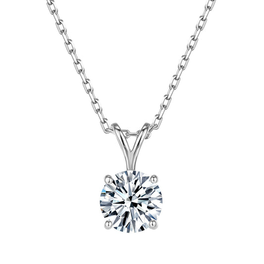 Wishbone Diamond Necklace