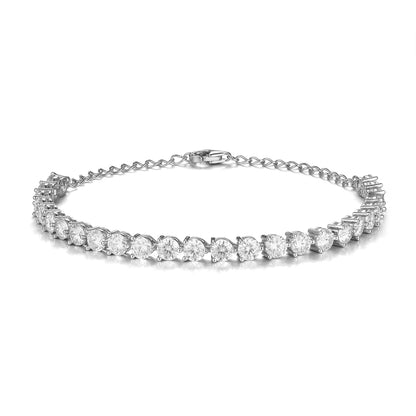 Three-claw Diamond Bracelet (0.20ct each)